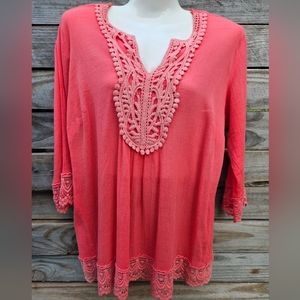 Krazy Kat 3/4 Sleeve Tunic